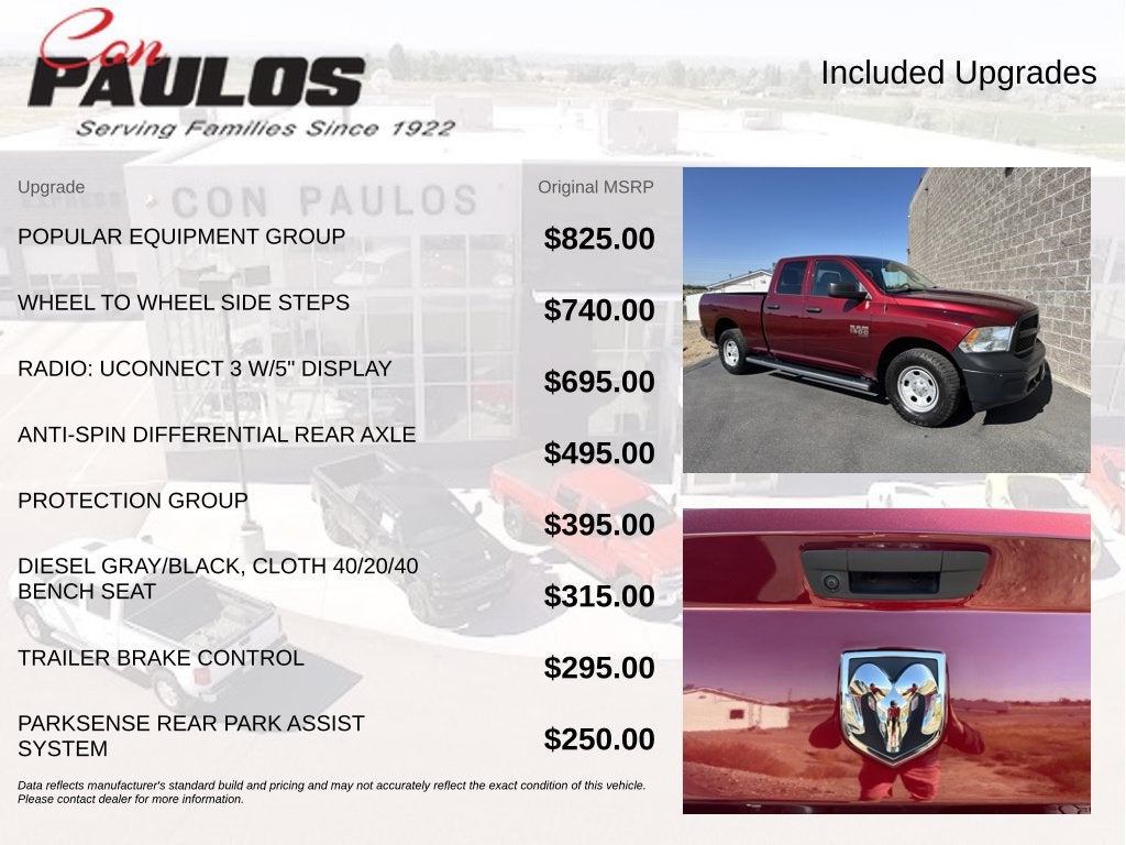 2020 RAM 1500 Classic Tradesman