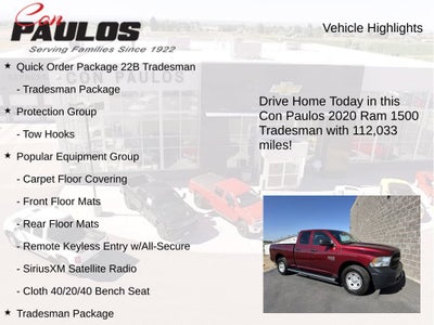 2020 RAM 1500 Classic Tradesman