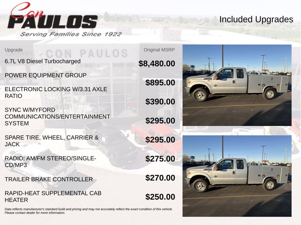 2016 Ford Super Duty F-250 SRW XLT