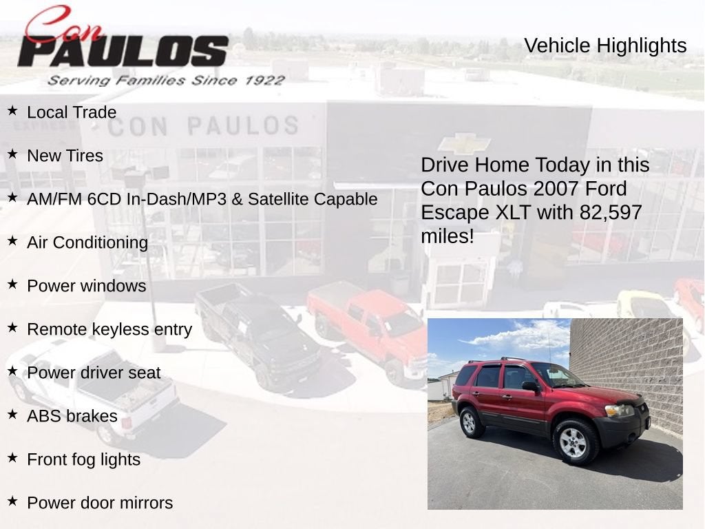 2007 Ford Escape XLT
