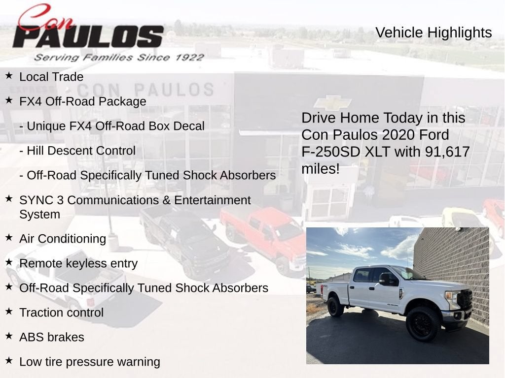 2020 Ford Super Duty F-250 SRW XLT