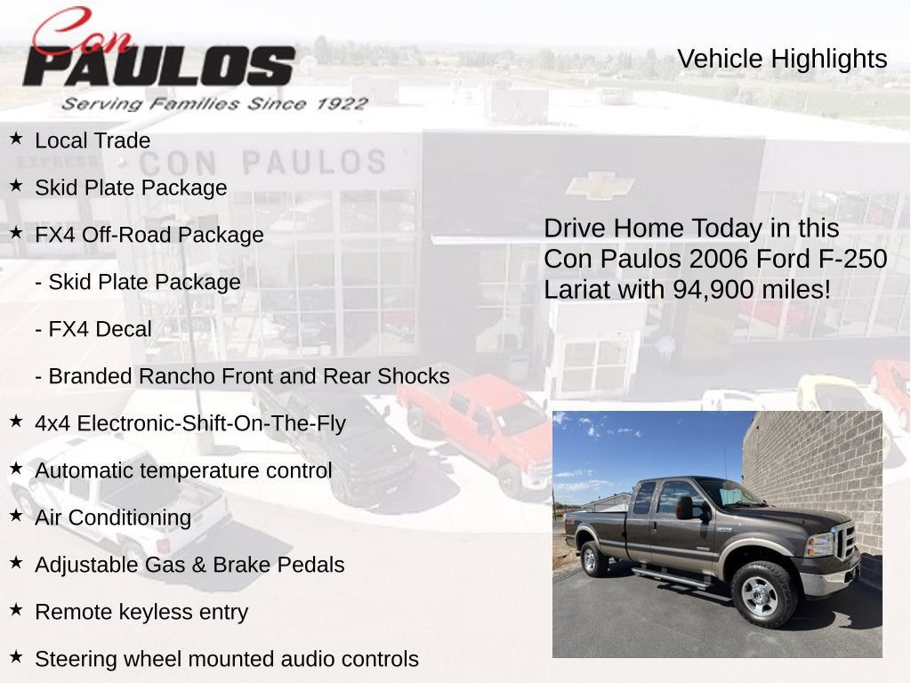 2006 Ford Super Duty F-250 Lariat
