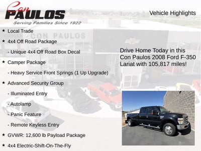 2008 Ford Super Duty F-350 DRW Lariat