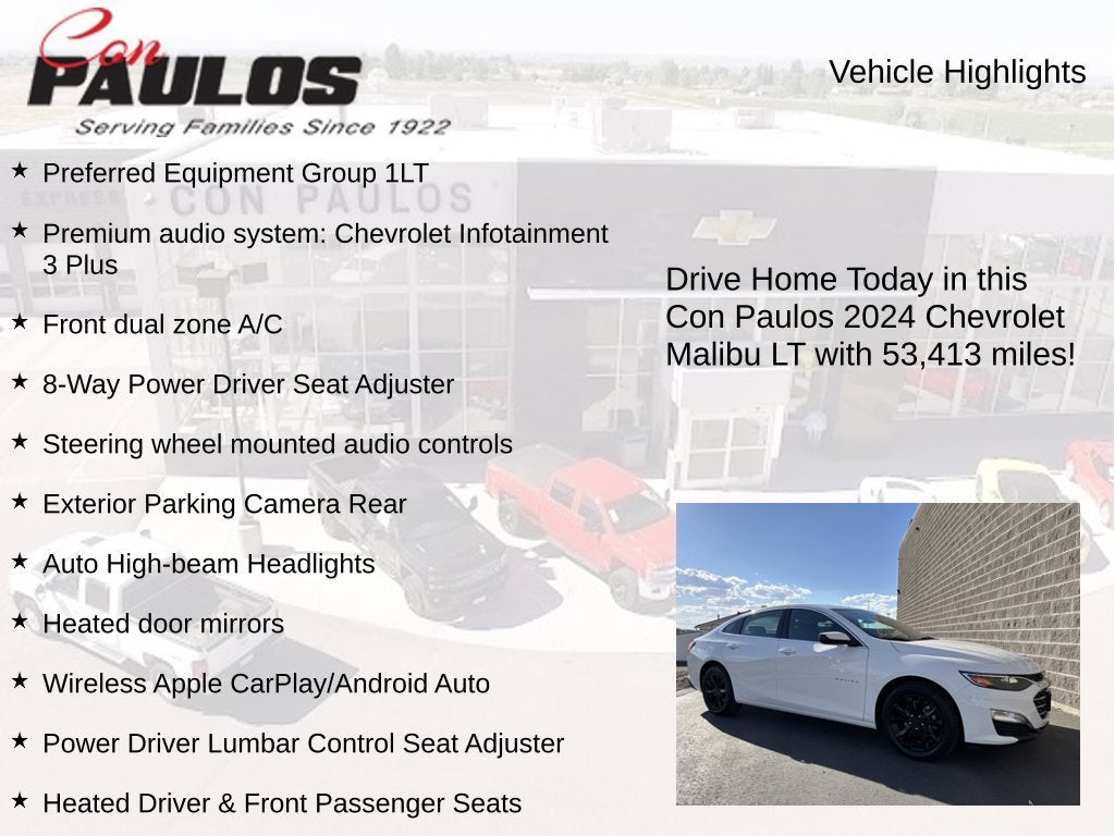 2024 Chevrolet Malibu 1LT