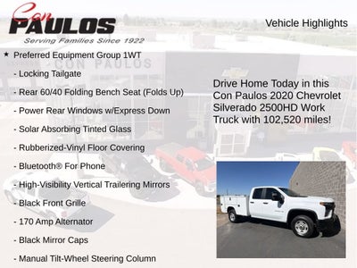 2020 Chevrolet Silverado 2500 HD Work Truck