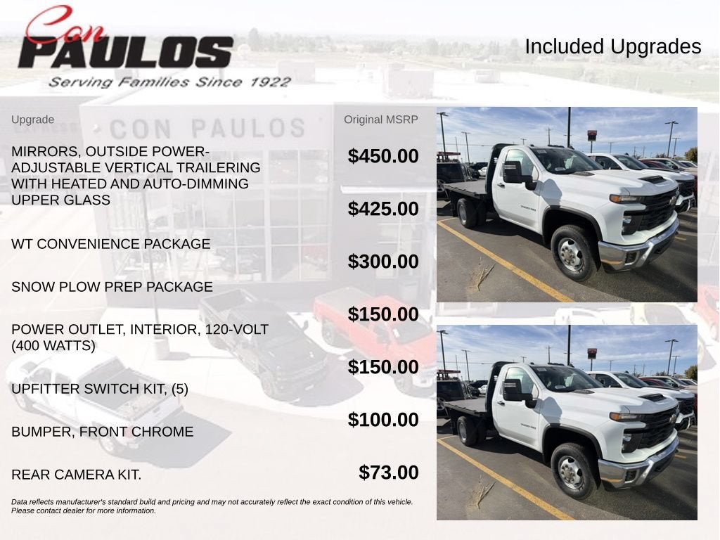2026 Chevrolet Silverado 3500 HD Chassis Cab Work Truck