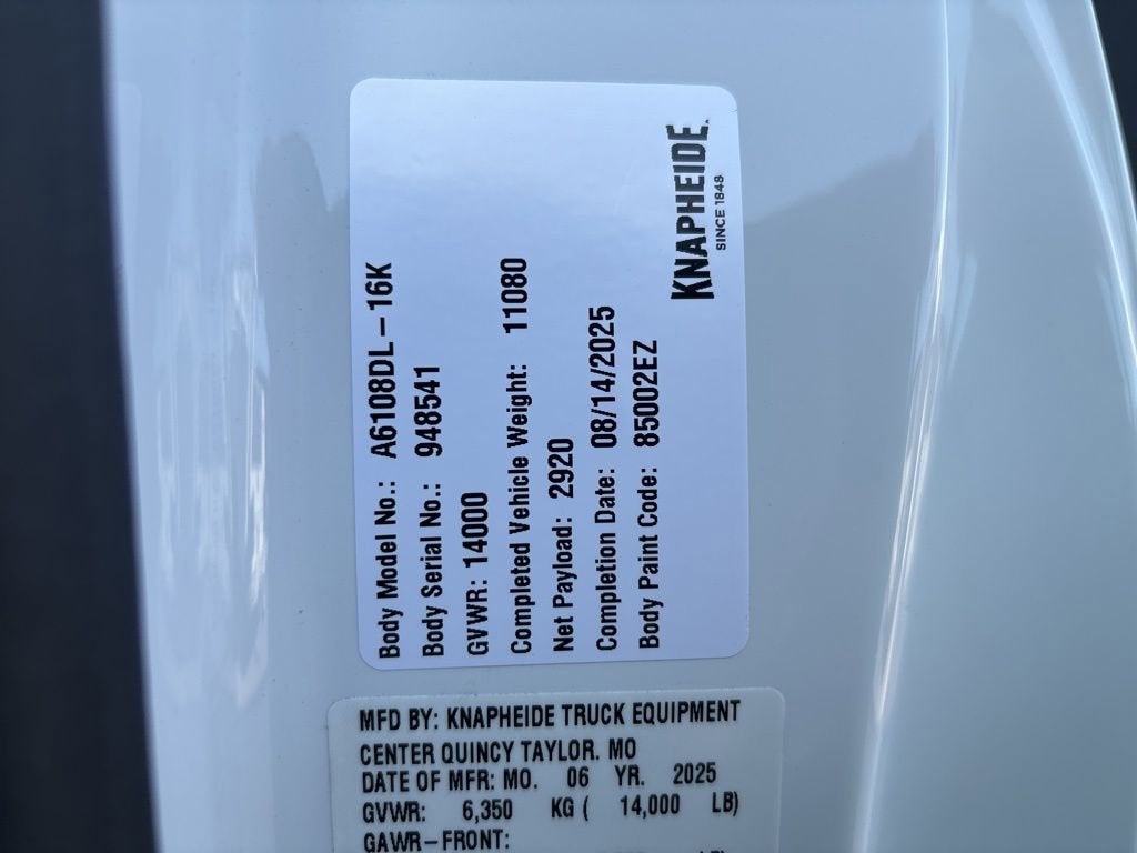 2025 Chevrolet Silverado 3500 HD Chassis Cab Work Truck