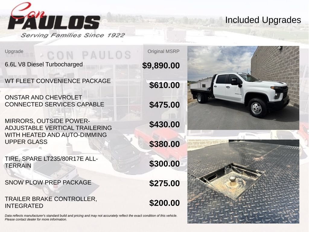 2023 Chevrolet Silverado 3500 HD Chassis Cab Work Truck