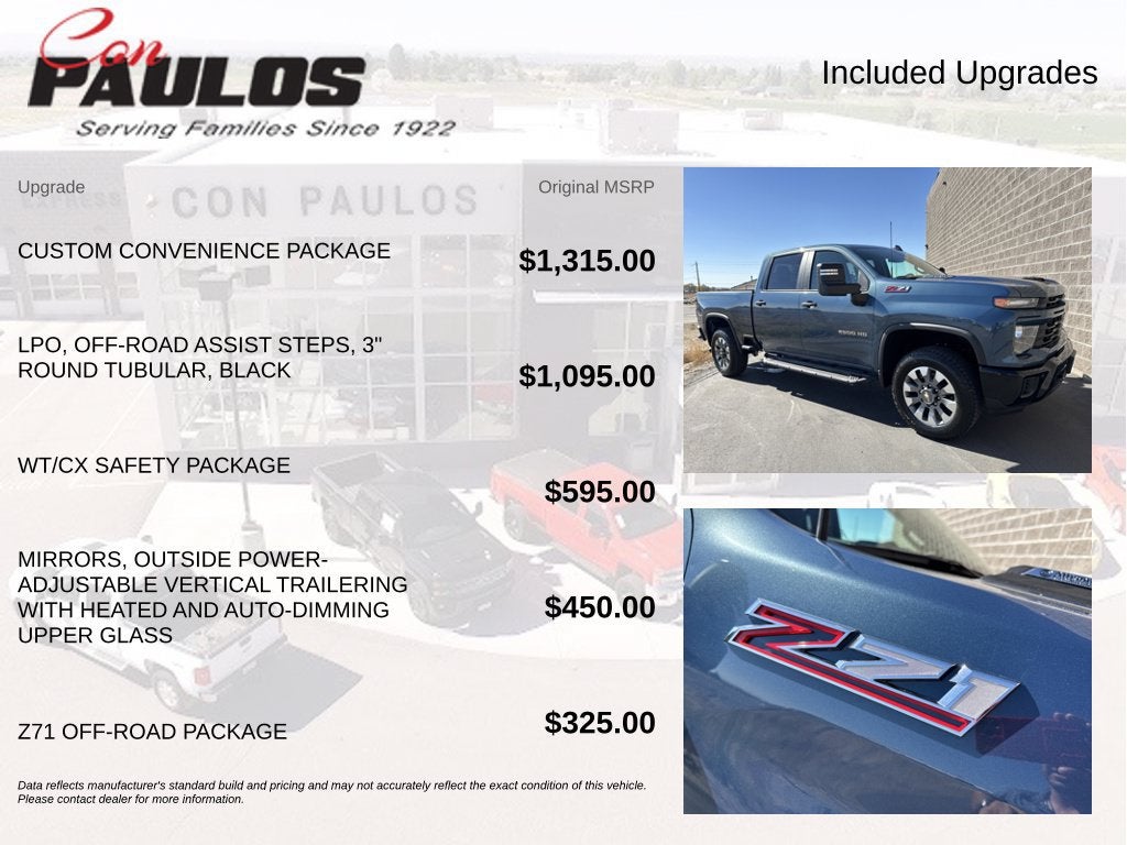 2026 Chevrolet Silverado 2500 HD Custom