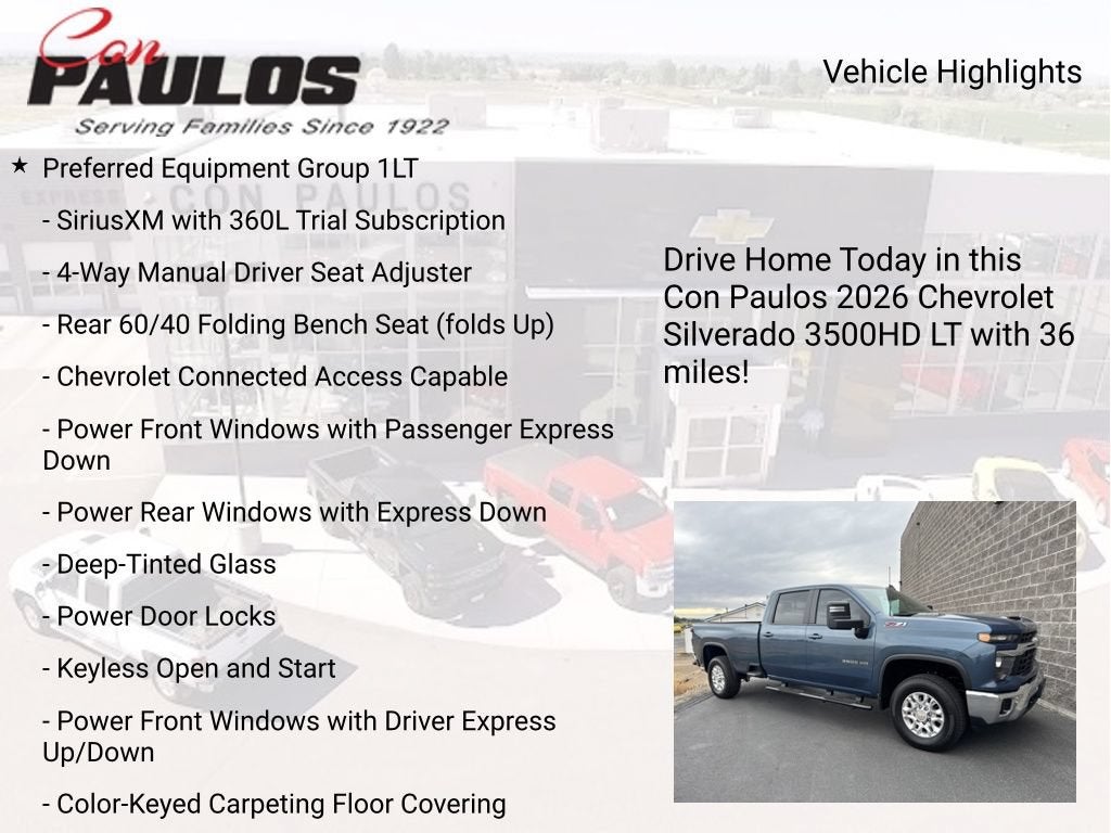 2026 Chevrolet Silverado 3500 HD LT