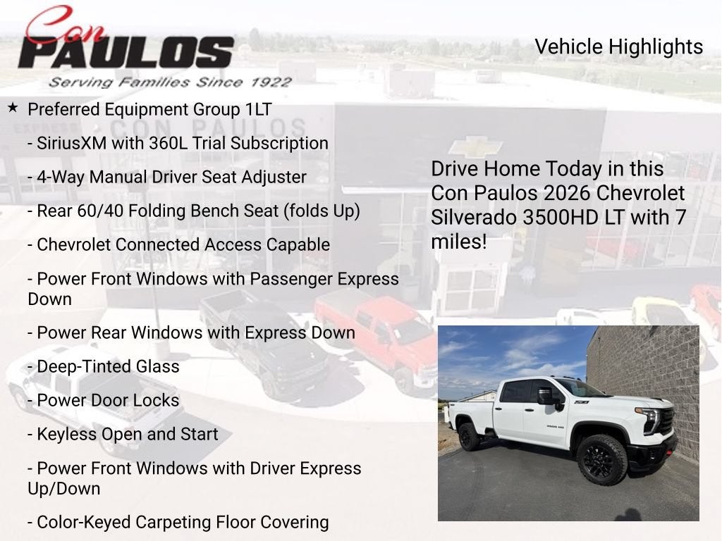 2026 Chevrolet Silverado 3500 HD LT
