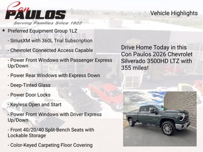 2026 Chevrolet Silverado 3500 HD LTZ