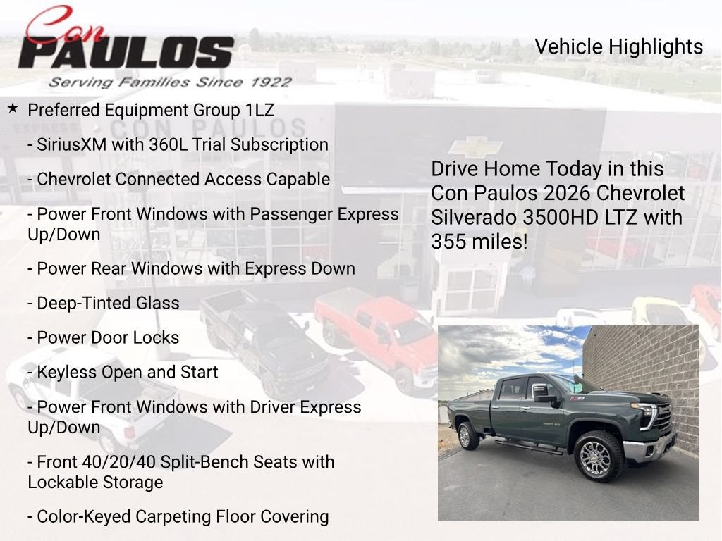 2026 Chevrolet Silverado 3500 HD LTZ