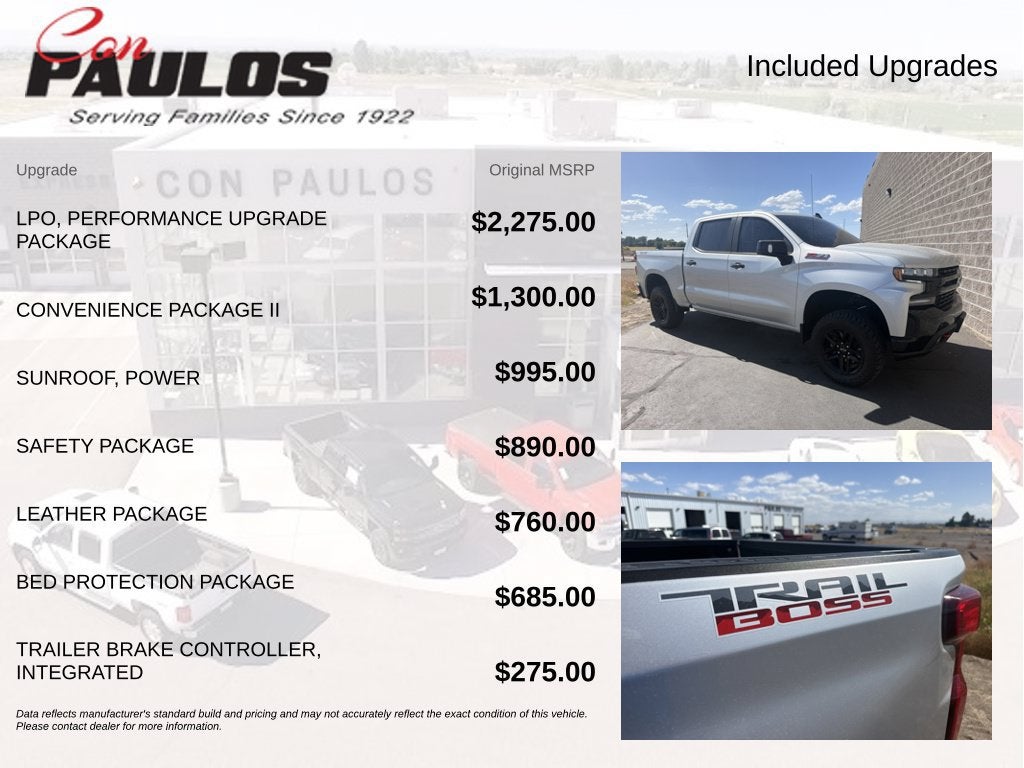 2021 Chevrolet Silverado 1500 LT Trail Boss