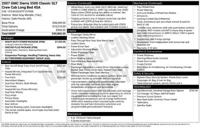 2007 GMC Sierra 3500 HD DRW SLT