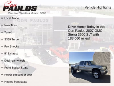 2007 GMC Sierra 3500 HD DRW SLT