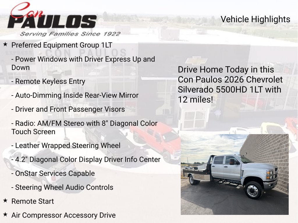 2026 Chevrolet Silverado 5500 HD LT