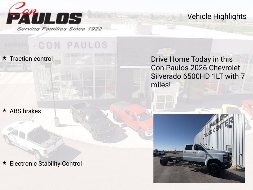 2026 Chevrolet Silverado 6500 HD LT