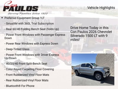 2026 Chevrolet Silverado 1500 LT