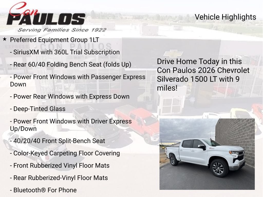 2026 Chevrolet Silverado 1500 LT