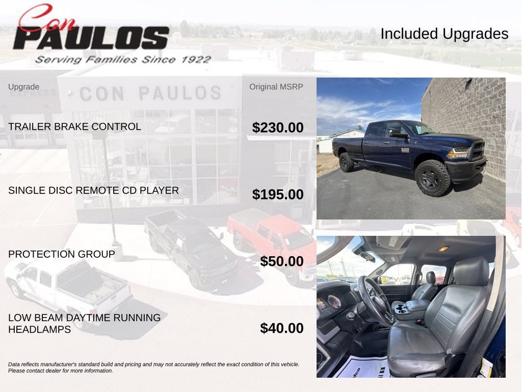 2015 RAM 3500 Tradesman