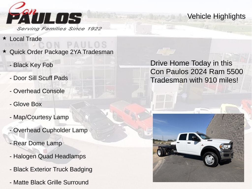 2024 RAM 5500 Chassis Cab Tradesman