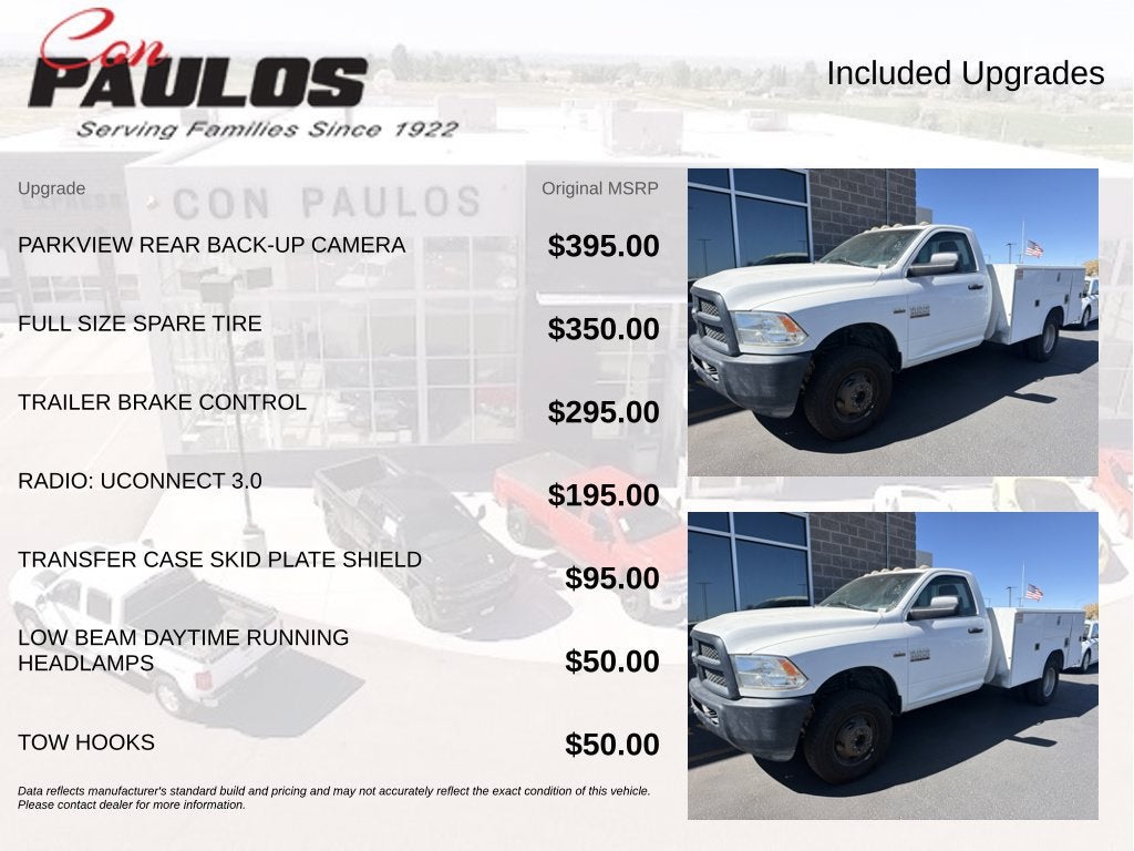 2017 RAM 3500 Chassis Cab Tradesman