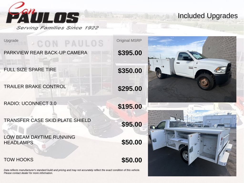 2017 RAM 3500 Chassis Cab Tradesman