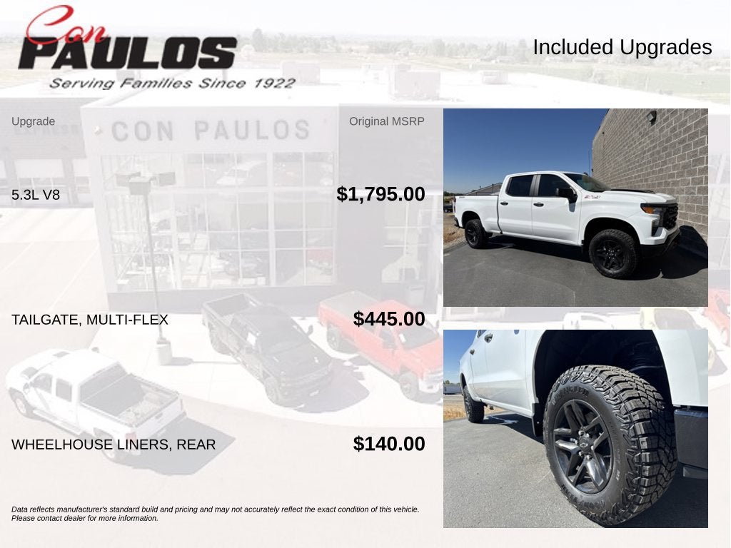 2026 Chevrolet Silverado 1500 Custom Trail Boss