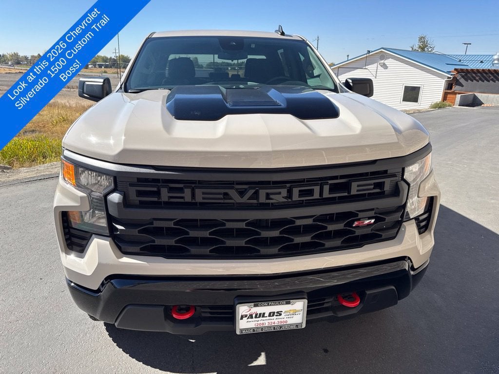 2026 Chevrolet Silverado 1500 Custom Trail Boss