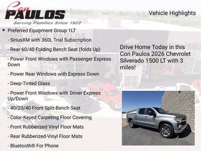 2026 Chevrolet Silverado 1500 LT