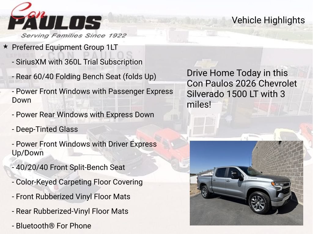 2026 Chevrolet Silverado 1500 LT