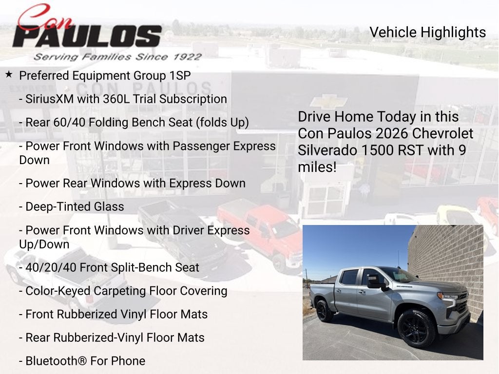 2026 Chevrolet Silverado 1500 RST