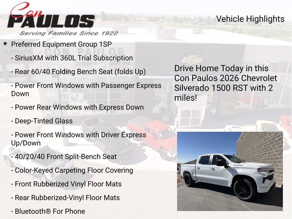 2026 Chevrolet Silverado 1500 RST