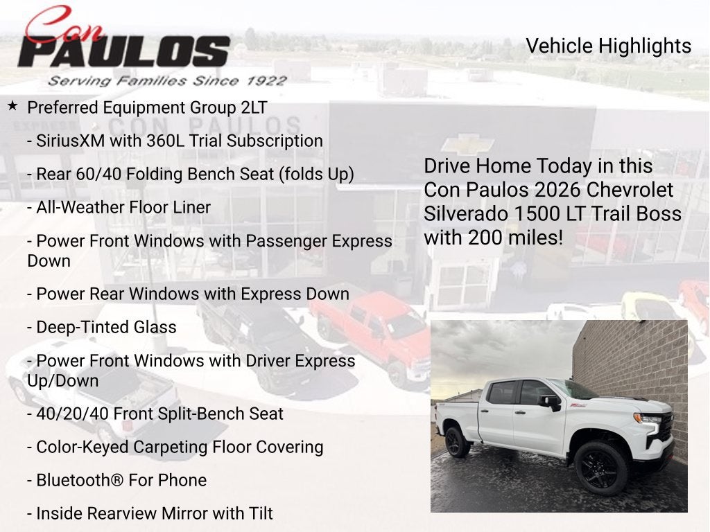 2026 Chevrolet Silverado 1500 LT Trail Boss