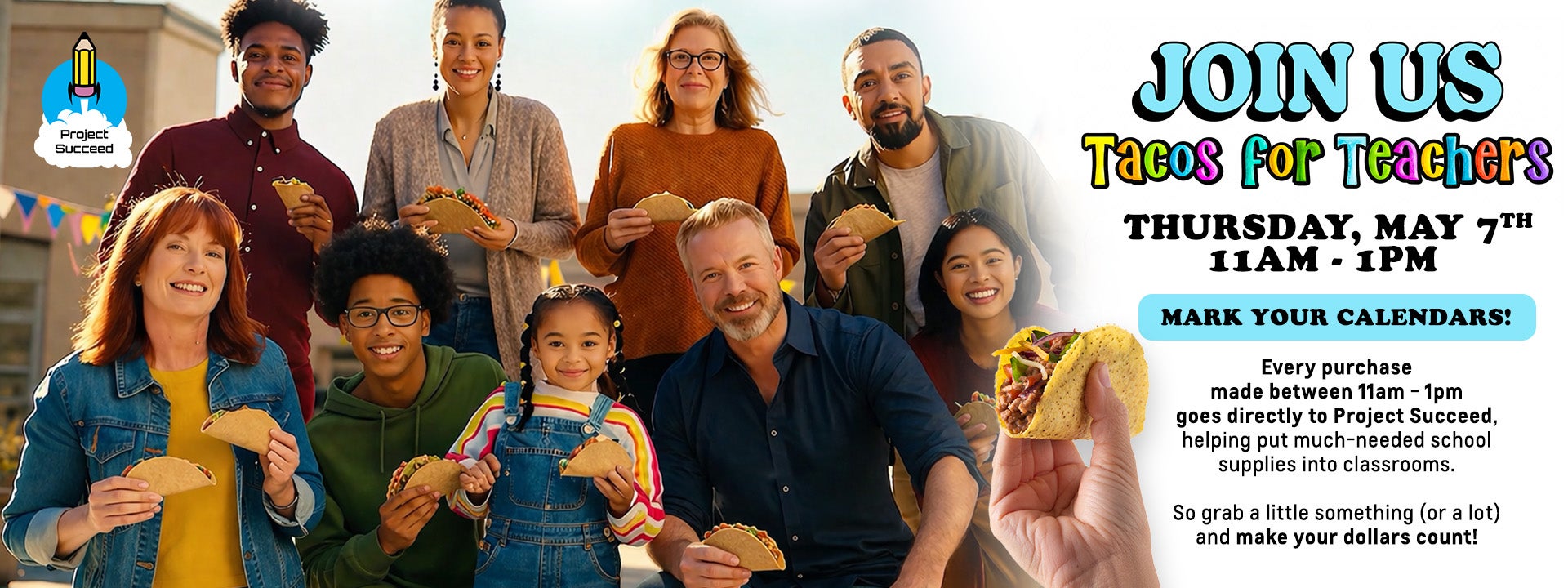 Tacos for Teachers - Join Us