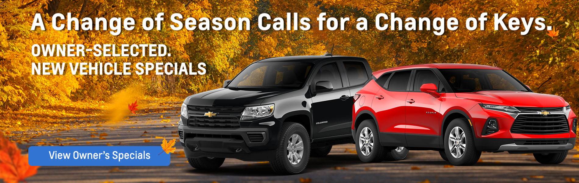 Change of season and keys - Owner's Specials New Vehicles